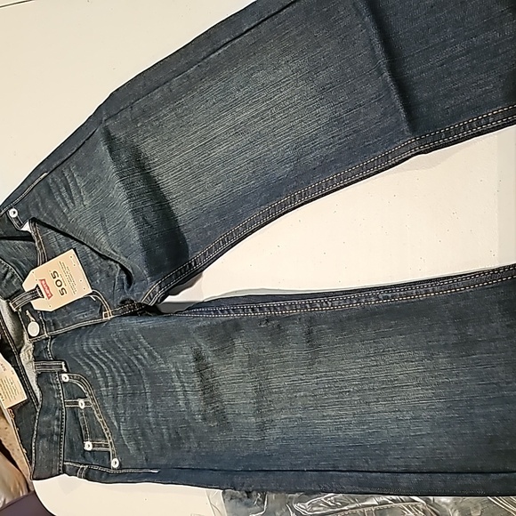 🖤💜Levi's Dark Wash Slim Jeans -A9 - Picture 3 of 3
